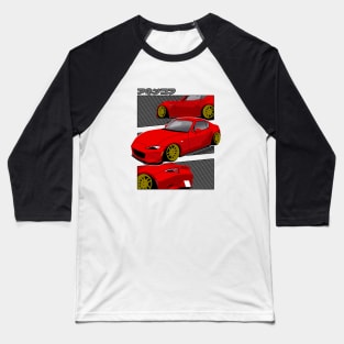 Red Miata Nd Baseball T-Shirt